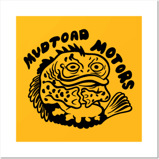 Mudtoad motors repro Posters and Art